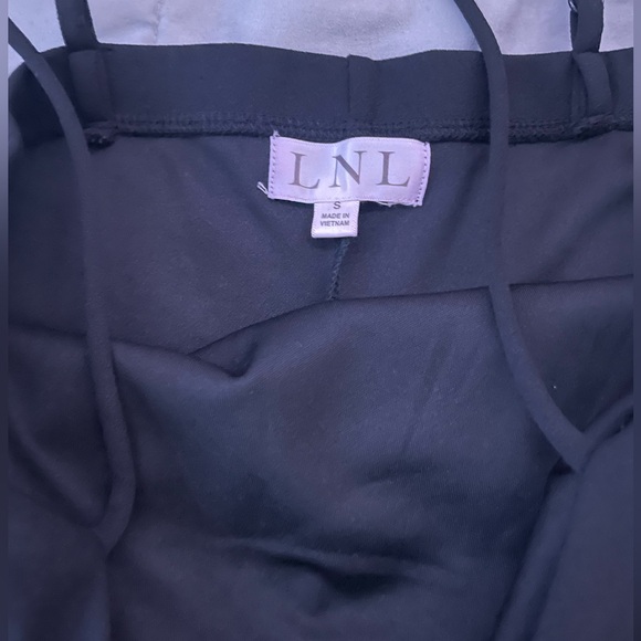 NWT Love Nickie Lew Black Mini Dress with Front Midriff Slit - Picture 8 of 13